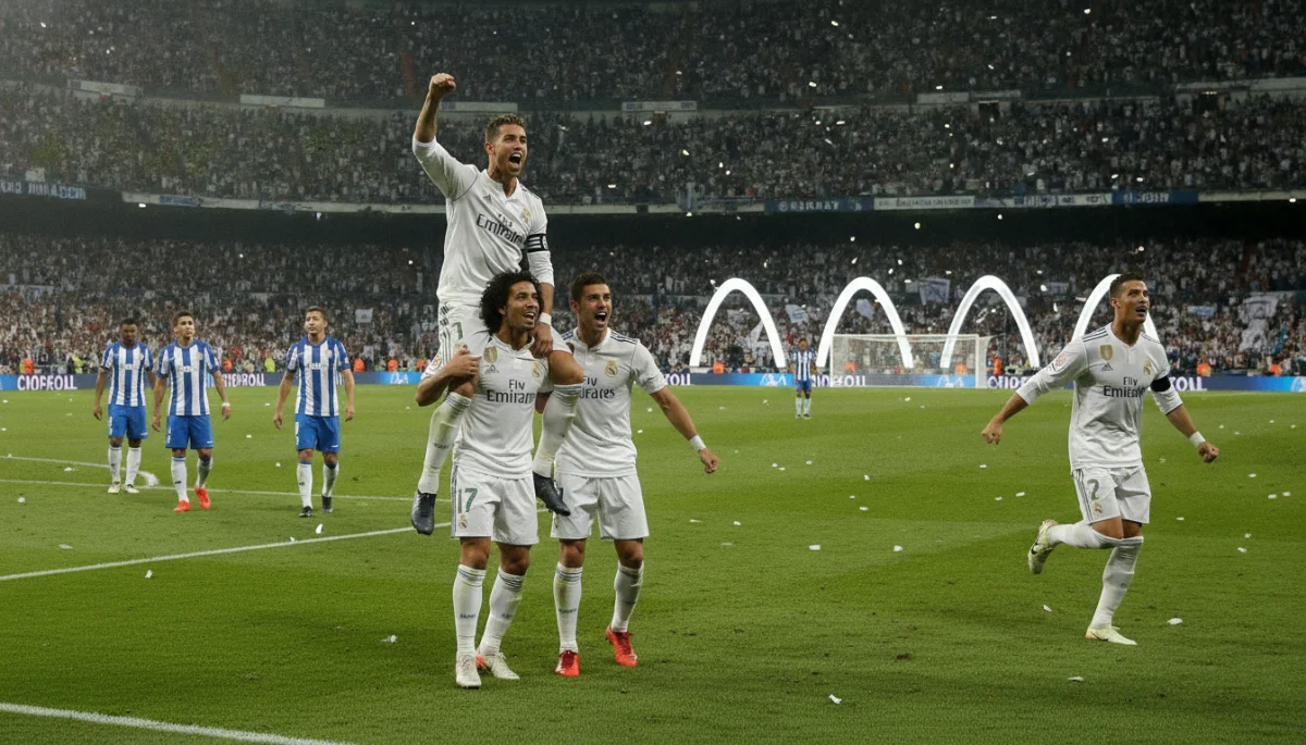 Real Madrid’s Ruthless 4-0 Rout of Malaga